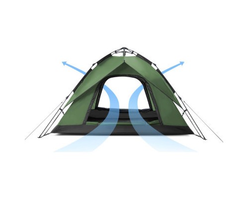 Намет Naturehike чотиримісний автоматичний NH21ZP008 темно-зелений (6976023920660) Намет Naturehike чотиримісний автоматичний NH21ZP008 темно-зелений (6976023920660)