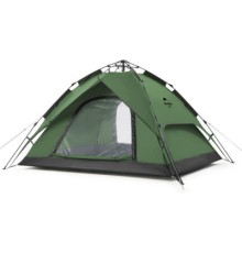 Намет Naturehike чотиримісний автоматичний NH21ZP008 темно-зелений (6976023920660)