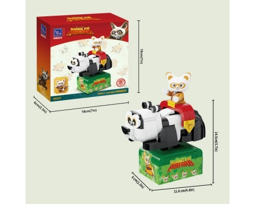 Конструктор Pantasy Kung Fu Panda Косрайдер Шифу (86513)