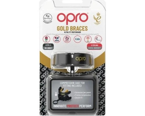 Капа Opro Gold UFC доросла Black/Gold 102516001 (UFC_Gold_Black/Gold)