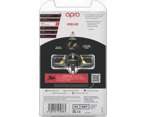 Капа Opro Gold UFC доросла Black/Gold 102516001 (UFC_Gold_Black/Gold)