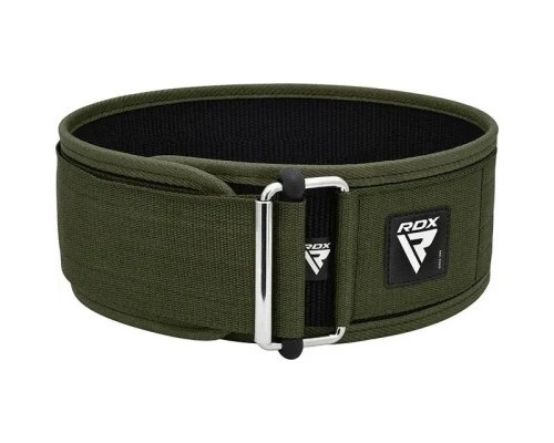 Атлетичний пояс RDX RX1 Weight Lifting Belt Army Green S (WBS-RX1AG-S)