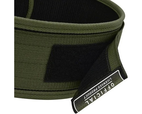 Атлетичний пояс RDX RX1 Weight Lifting Belt Army Green S (WBS-RX1AG-S)