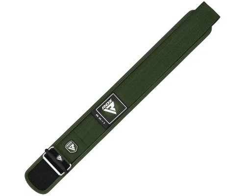 Атлетичний пояс RDX RX1 Weight Lifting Belt Army Green S (WBS-RX1AG-S)