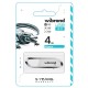 USB флеш накопичувач Wibrand 4GB Aligator White USB 2.0 (WI2.0/AL4U7W) 