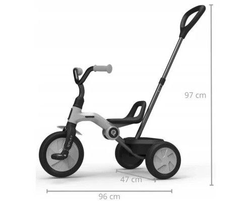 Дитячий велосипед QPlay Ant+ LightBlue складаний із батьківською ручкою (T190-2Ant+LightBlue)