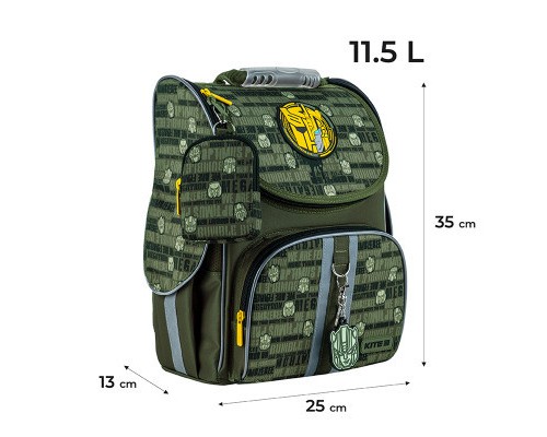 Рюкзак шкільний Kite Education каркасний 501 Transformers (TF24-501S)