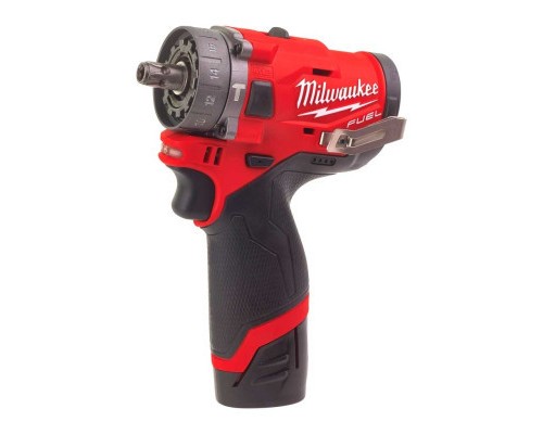Шуруповерт Milwaukee M12 FPDX-202X, 37Нм, 2x2Аг, 2 насадки, кейс (4933464136)
