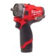 Шуруповерт Milwaukee M12 FPDX-202X, 37Нм, 2x2Аг, 2 насадки, кейс (4933464136)