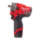 Шуруповерт Milwaukee M12 FPDX-202X, 37Нм, 2x2Аг, 2 насадки, кейс (4933464136)
