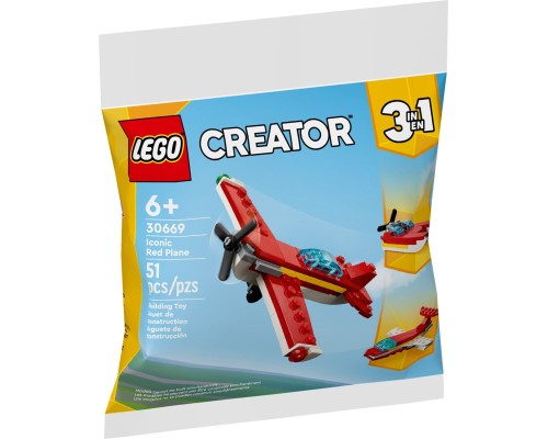 Конструктор LEGO Creator Культовий червоний літак (30669)