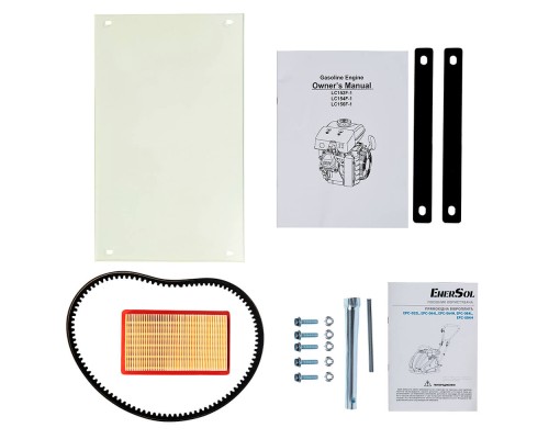 Віброплита Enersol прямохідна, двиг. Loncin LC152F, 1.2 кВт/1.63 к.с., (EPC-052L)