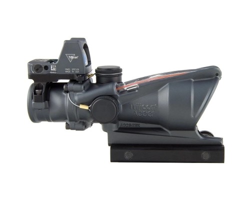 Оптичний приціл Trijicon ACOG 4x32 BAC + коліматорний RMR 3.25 МОА Grey (TA31-D-100568)