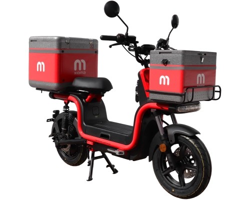 Електроскутер Aima XIO MA U1 L1E (red)+передній/задній бокс (733901)