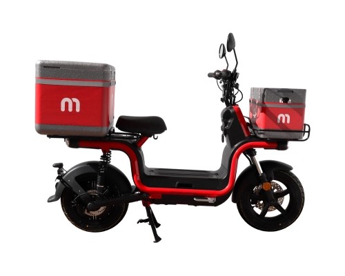 Електроскутер Aima XIO MA U1 L1E (red)+передній/задній бокс (733901)
