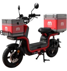 Електроскутер Aima XIO MA U1 L1E (red)+передній/задній бокс (733901)