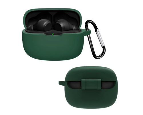 Чохол для навушників BeCover Silicon для JBL Wave Beam TWS Dark Green (710191)