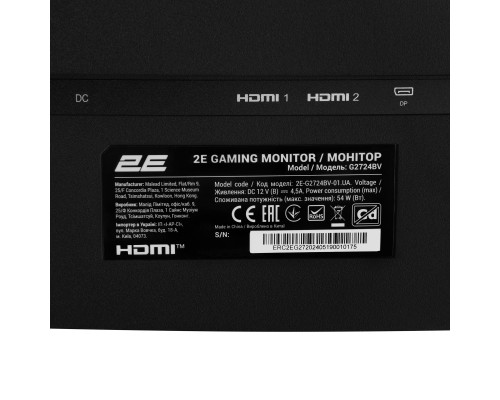 Монітор 2E G2724BV (2E-G2724BV-01.UA)