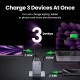 Зарядний пристрій Ugreen 3xUSB 100W (2xUSB-C+USB-A) Gan Nexode Pro X757 (25874)