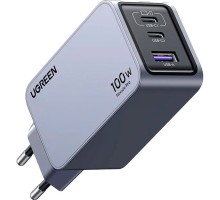 Зарядний пристрій Ugreen 3xUSB 100W (2xUSB-C+USB-A) Gan Nexode Pro X757 (25874)