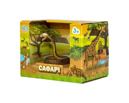 Фігурка Kids Team Сафарі Королівська Кобра (Q9899-A80_5)