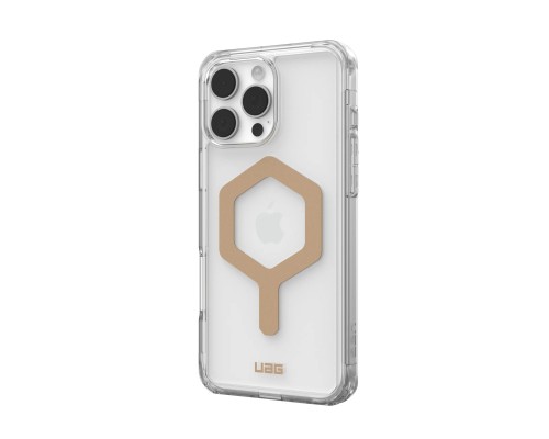 Чохол до мобільного телефона UAG iPhone 16 Pro Max Plyo Magsafe Ice/Gold (114481114381)