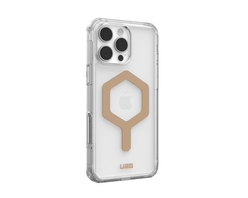 Чохол до мобільного телефона UAG iPhone 16 Pro Max Plyo Magsafe Ice/Gold (114481114381)