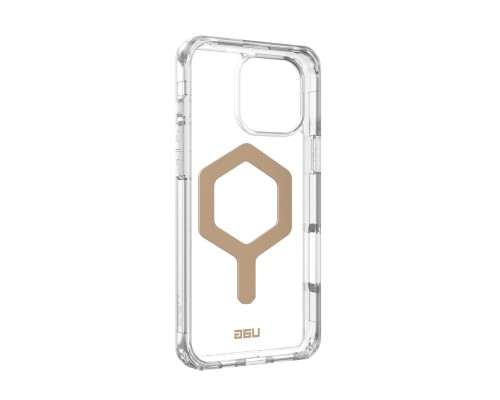 Чохол до мобільного телефона UAG iPhone 16 Pro Max Plyo Magsafe Ice/Gold (114481114381)