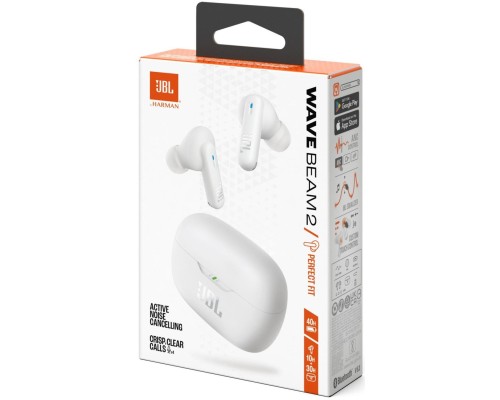 Навушники JBL Wave Beam 2 White (JBLWBEAM2WHT)
