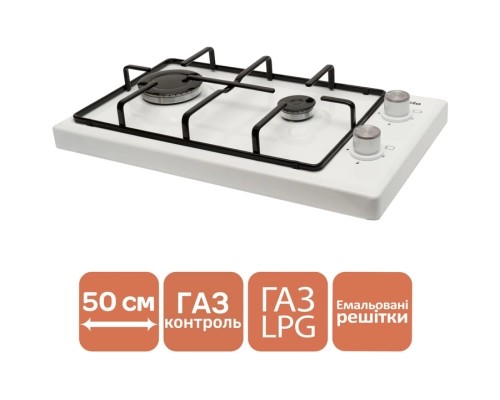 Настільна плита Ventolux HGT 620 ES (WH)