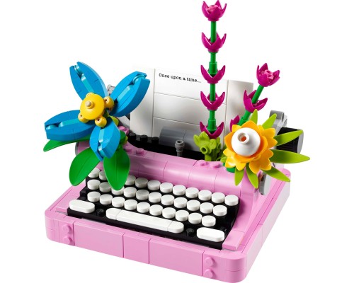 Конструктор LEGO Creator Друкарська машинка з квітами (31169)