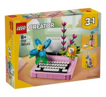 Конструктор LEGO Creator Друкарська машинка з квітами (31169)
