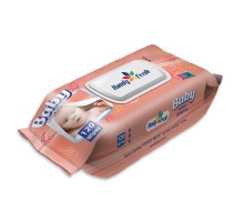 Дитячі вологі серветки Handy Fresh яблуко, клапан 120 шт (4820237500212)