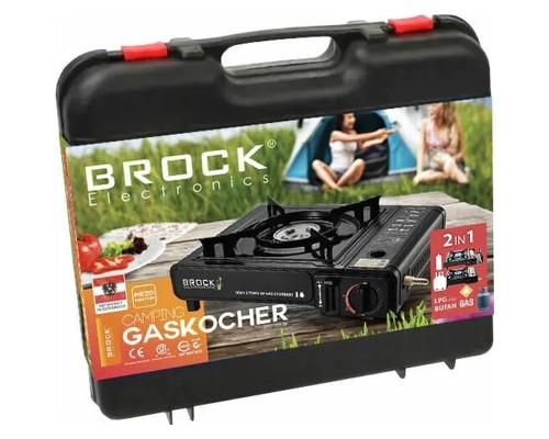 Настільна плита Brock PSG 001 BK