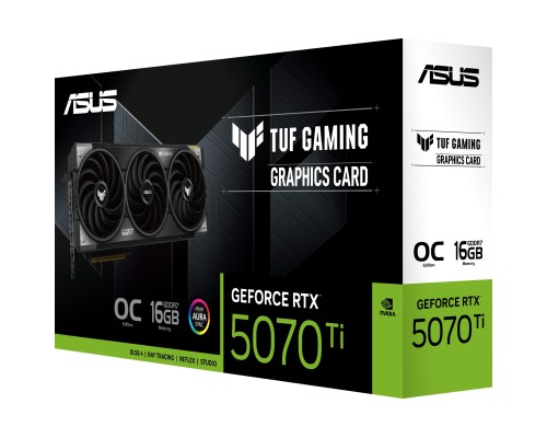 Відеокарта ASUS GeForce RTX5070 Ti 16GB TUF OC GAMING (TUF-RTX5070TI-O16G-GAMING)