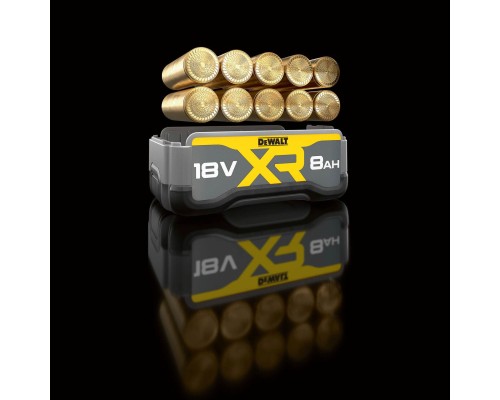 Акумулятор до електроінструменту DeWALT 18 В XR Li-lon 8Ah, 0.95 кг (DCB1880)