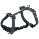 Шлея для собак Trixie CityStyle H-harness Бавовна M–L 52–75 см 20 мм Чорна (4053032682634)