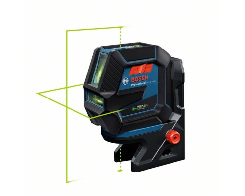 Лазерний нівелір Bosch GCL 2-50 G, до 15м, 0.3мм/м, з тримачем RM 10, чохол, мішень (0.601.066.M00)