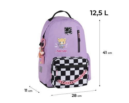 Рюкзак шкільний Kite Education teens 949M Aggretsuko (AR25-949M)