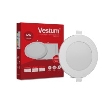 Світильник Vestum LED круглый 6W 4000K 220V (1-VS-5102)