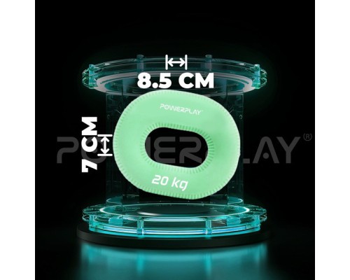 Еспандер PowerPlay PP-4336 Hand Grip Medium 20 кг Зелений (PP_4336_Green_20kg)