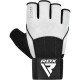 Рукавички для фітнесу RDX W3 with EVA Padding White L (WGS-W3W-L+)