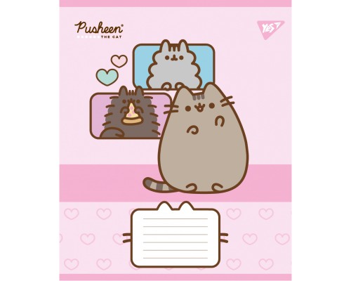 Зошит Yes Pusheen Funny А5 18 аркушів клітинка (767605)