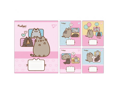 Зошит Yes Pusheen Funny А5 18 аркушів клітинка (767605)