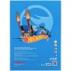 Кольоровий папір Kite А4 неоновий Hot Wheels (10 аркушів/ 5 кольорів) (HW24-252)