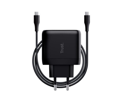 Зарядний пристрій Trust Maxo 65W USB-C PD black (24817_TRUST)