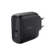 Зарядний пристрій Trust Maxo 65W USB-C PD black (24817_TRUST)