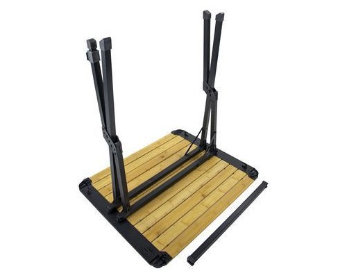 Туристичний стіл Bo-Camp Maryland M 80x63 cm Bamboo Brown (1404643) (DAS303288)