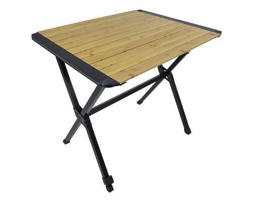 Туристичний стіл Bo-Camp Maryland M 80x63 cm Bamboo Brown (1404643) (DAS303288)