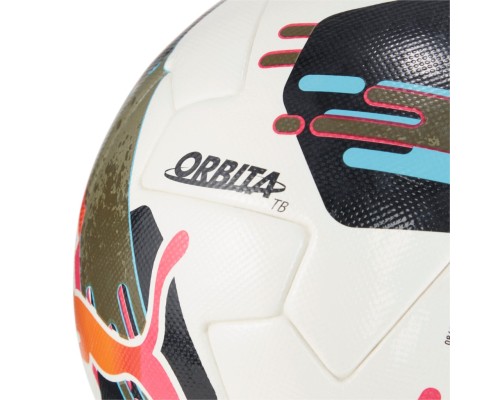 М'яч футбольний Puma Orbita 1 TB (FIFA Quality Pro) 084322-01 білий, чорний, коричневий 5 (4067981504138)